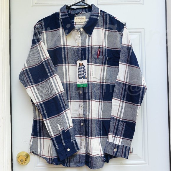 Weatherproof Tops - NWT Weatherproof® Vintage flannel long sleeve in blue